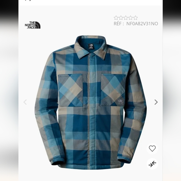 The North Face Afterburner Insulated Reversible Jacket Mens S Women M/L, NWT - Picture 7 of 16